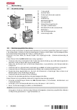 Предварительный просмотр 10 страницы Hilti NURON VC 10H-22 Manual