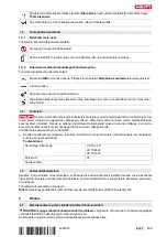 Предварительный просмотр 213 страницы Hilti NURON VC 10H-22 Manual