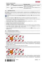 Preview for 255 page of Hilti NURON VC 10H-22 Manual