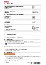 Preview for 116 page of Hilti Nuron VC 5-22 Manual