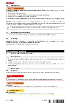 Предварительный просмотр 120 страницы Hilti Nuron VC 5-22 Manual