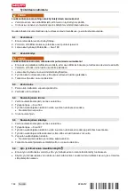 Предварительный просмотр 190 страницы Hilti NURTON BX 3-22 Manual