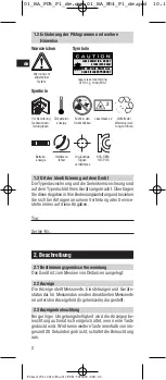 Preview for 4 page of Hilti PD 5 Operating Instructions Manual