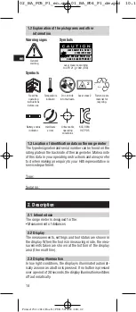 Preview for 16 page of Hilti PD 5 Operating Instructions Manual