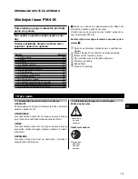 Preview for 181 page of Hilti PM 4-M Operating Instructions Manual