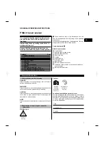 Предварительный просмотр 9 страницы Hilti PMA 31 Operating Instructions Manual