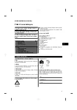 Предварительный просмотр 49 страницы Hilti PMA 31 Operating Instructions Manual