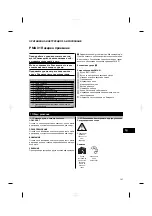 Preview for 109 page of Hilti PMA 31 Operating Instructions Manual