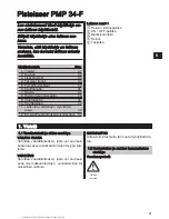 Preview for 46 page of Hilti PMP 34-F Operating Instructions Manual