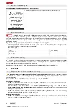 Предварительный просмотр 8 страницы Hilti pos 150 Operating Instructions Manual