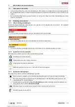 Предварительный просмотр 35 страницы Hilti pos 150 Operating Instructions Manual