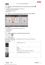 Предварительный просмотр 47 страницы Hilti pos 150 Operating Instructions Manual