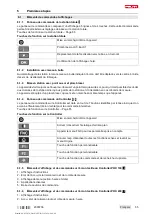 Предварительный просмотр 61 страницы Hilti pos 150 Operating Instructions Manual