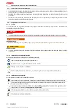 Предварительный просмотр 66 страницы Hilti pos 150 Operating Instructions Manual