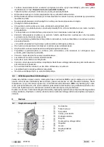 Предварительный просмотр 137 страницы Hilti pos 150 Operating Instructions Manual