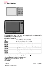 Preview for 144 page of Hilti pos 150 Operating Instructions Manual