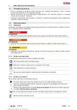 Предварительный просмотр 149 страницы Hilti pos 150 Operating Instructions Manual