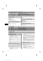 Preview for 119 page of Hilti PP 25 Operating Instructions Manual