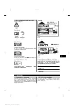 Preview for 202 page of Hilti PP 25 Operating Instructions Manual