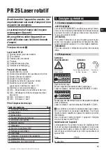 Предварительный просмотр 29 страницы Hilti PR 25 Manual