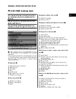 Предварительный просмотр 9 страницы Hilti PR 300-HV2S Operating Instructions Manual