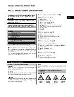 Preview for 10 page of Hilti PRA 22 Original Operating Instructions