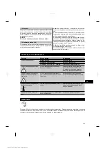 Preview for 198 page of Hilti PS 35 Operating Instructions Manual