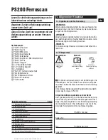 Preview for 3 page of Hilti PS200 Ferroscan Operating Instruction