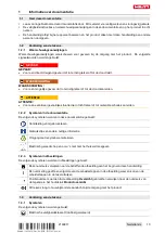 Предварительный просмотр 15 страницы Hilti PSA 200 Manual