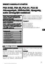 Предварительный просмотр 168 страницы Hilti PSA 81 Operating Instructions Manual