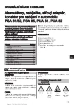 Предварительный просмотр 210 страницы Hilti PSA 81 Operating Instructions Manual