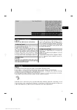 Предварительный просмотр 7 страницы Hilti PUA 80 Operating Instructions Manual