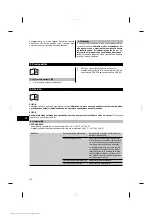 Предварительный просмотр 104 страницы Hilti PUA 80 Operating Instructions Manual