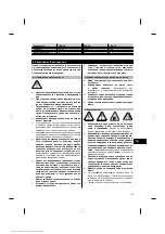 Preview for 121 page of Hilti PUA 80 Operating Instructions Manual