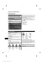 Предварительный просмотр 126 страницы Hilti PUA 80 Operating Instructions Manual