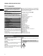 Preview for 5 page of Hilti PX 10 Operating Instructions Manual