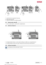 Предварительный просмотр 221 страницы Hilti RC 4/36 Manual