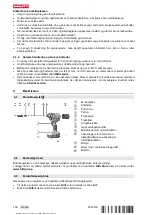 Preview for 110 page of Hilti RT 6-A22 Manual