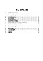 Предварительный просмотр 5 страницы Hilti SC 5ML-22 Operating Instructions Manual