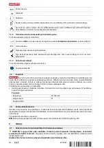 Предварительный просмотр 100 страницы Hilti SC 5ML-22 Operating Instructions Manual