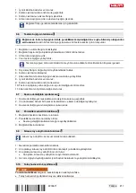 Предварительный просмотр 223 страницы Hilti SC 5ML-22 Operating Instructions Manual