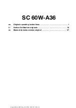 Предварительный просмотр 7 страницы Hilti SC 60W-A36 Original Operating Instructions