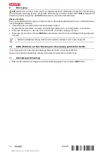 Preview for 22 page of Hilti SC 70W-A22 Original Operating Instructions