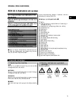 Preview for 18 page of Hilti SCM 22-A Operating Instructions Manual