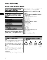 Предварительный просмотр 45 страницы Hilti SCM 22-A Operating Instructions Manual