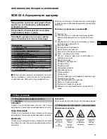 Preview for 86 page of Hilti SCM 22-A Operating Instructions Manual