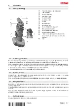 Preview for 133 page of Hilti SCO 6-A22 Original Operating Instructions