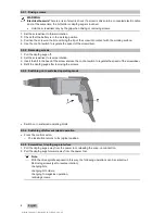 Предварительный просмотр 10 страницы Hilti SD 2500 User Manual