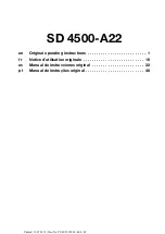 Preview for 5 page of Hilti SD 4500-A22 Manual