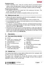 Preview for 13 page of Hilti SD 4500-A22 Manual